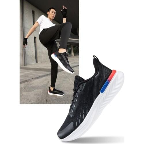 361 Degree sneakers men running shoes walking sneaker Shoe cushion elasticity mens sports shoe 2021 waterproof