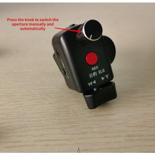 Camera zoom and aperture lanc control for nx3 nx100 nx200 fs5 fs7 z150 z190 AX2000E remote controller