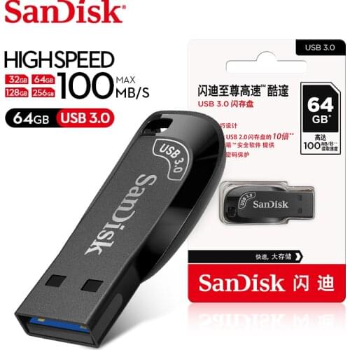 5pcs SanDisk 100% Original USB 3.0 USB Flash Drive CZ410 32GB 64GB 128GB Pen Drive Memory U Disk Mini Pendrive files private