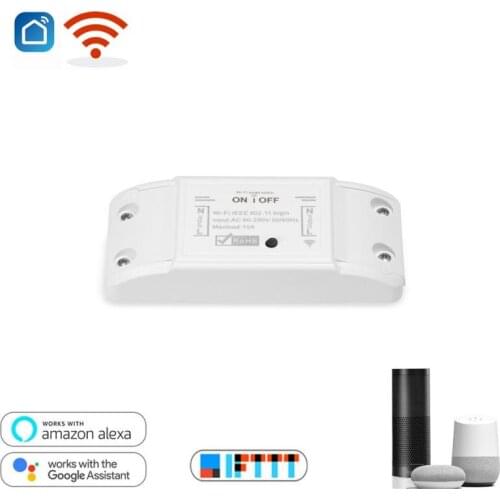 SmartLife Wireless Wifi Switch Remote Control Automation Module Universal Wifi Breaker Timer Work With Alexa Google Home