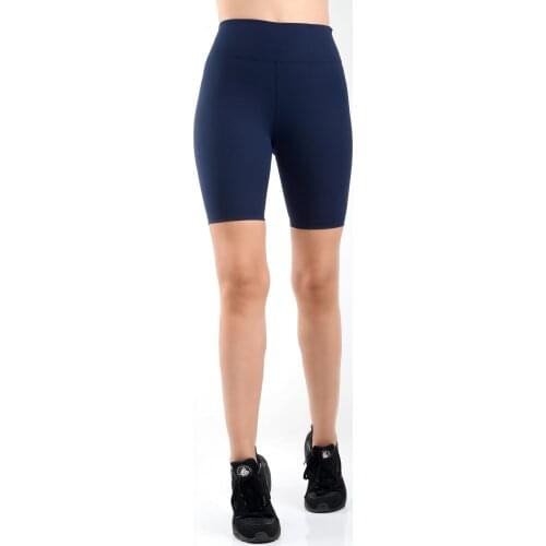 Superstacy Above Knee Sports Leggings Navy Blue