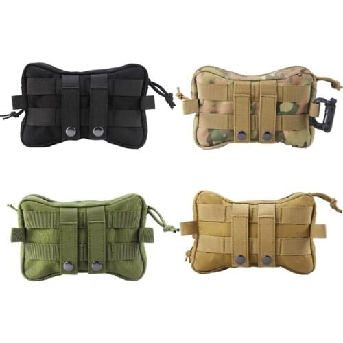 Tactical Molle Pouch Nylon Belt Waist Pack Bag Langer Pack Commuter Pack EDC Multifunctional Hand Pack Military Hunting Pouch