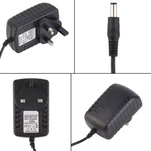 DC 12V 2A AC Power Supply Transformer Adapter Converter Wall Charge Adapter Recharger