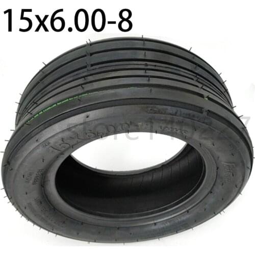 15 Inch Vacuum Tire 15x6.00-8 for Harley Electric Scooter Wheels Tires 15x6.00-8 Wheel Motor Tubeless Tyre