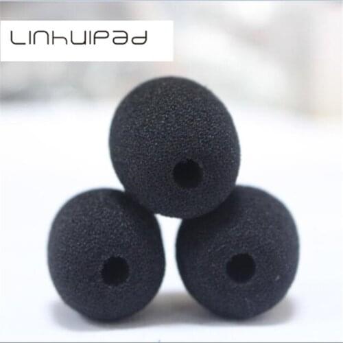 4MM Foam Microphone Windscreen mic sponge cover 4mm inner diameter & 12mm inner length 5pcs /lot by post