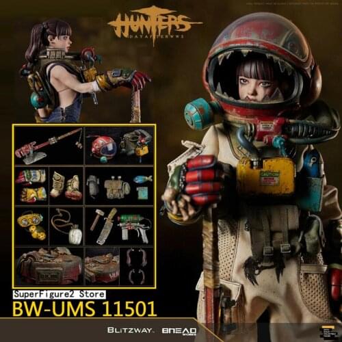 BLITZWAY BW-UMS 11501 After WWIII Dr.BB Huntress Figure Model 1/6 Scale 12" Female Action Figure Toys NEW Arrival