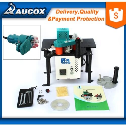 JBT90 woodworking portable Edge Bander Banding trimmer Machine+FF026 wood edge trimmer device