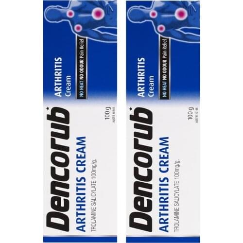 Original Australia Dencorub Arthritis Cream No Heat &Odour Arthritis Rheumatism Lumbago Fibrositis Sore Back Muscles Pain Relief