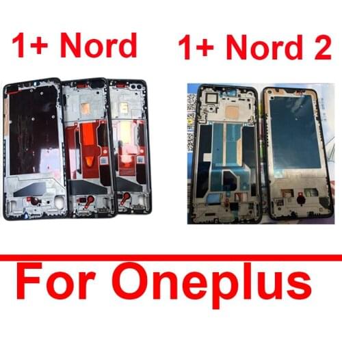 LCD Supporting Middle Frame Bezel Housing For OnePlus 1+ 6 6T Rear Bezel Plate Chassis Replacement Parts