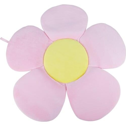 Multifunction Baby Bath Tub Newborn Foldable Blooming Flower Shape Mat Soft Blanket Infant Bathtub Seat Sunflower Cushion Mat