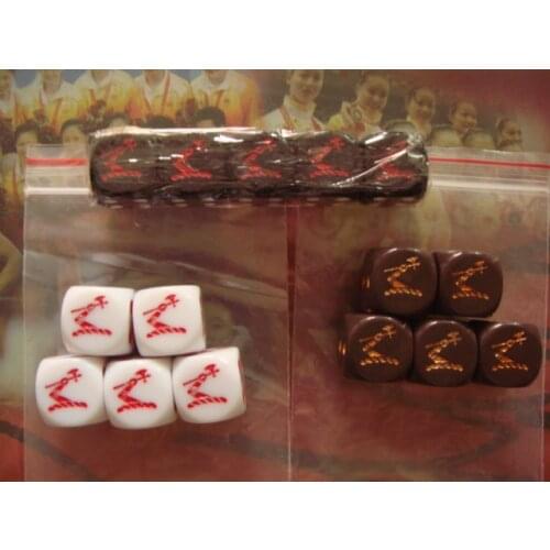 Hennessy vsop15mm gift dice set 5 wine bosons ktv / Drink dice
