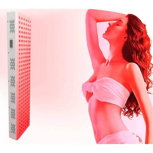 900W With Timer Red 660nm Near-Infrared 850nm Red Light Therapy Panel Lamp With Low EMF For Relieving Pain and Skin Health