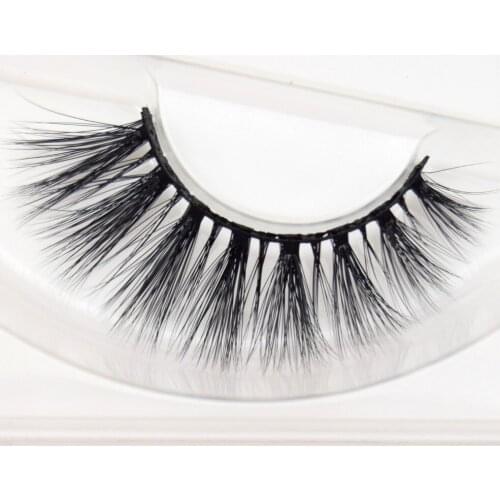 Visofree 3D Mink Eyelashes Hand Made Makeup False Eyelash Natural Long Reusable Eye lashes Eyelash Extension Silk Eyelashes D59