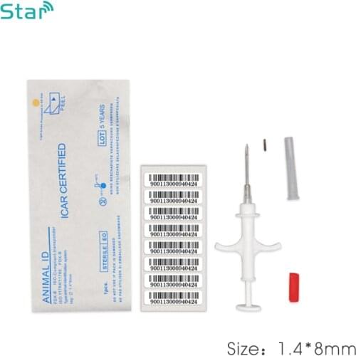 134.2 khz rfid identificacion microchip scanner iso11784 fdx-b scaner de microchip identificacao de gado reading glass mini