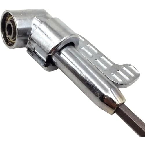 SANHOOII 1/4'' Screwdriver Angle Bit Driver Adapter 105 Degree Adjustable Thumb Head Car Repair Tools