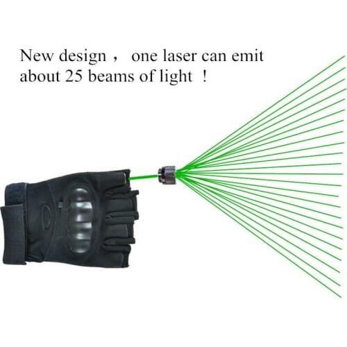 High Quality Leather Strong Green Laser Glove 1 pcs green lasers hot sell DJ party green laser glove Event & Party Supplies
