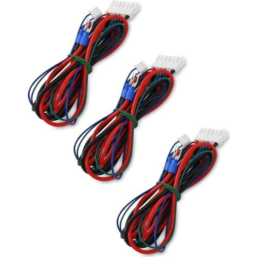 1PCS Anet A6 A8 3d printer part Hotbed line Cable Upgraded MK3 hotbed for Mendel RepRap i3 Anet 3d printer parts Hot-bed cable