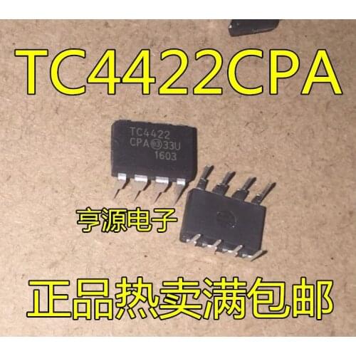 10pcs TC4422 TC4422CPA DIP-8