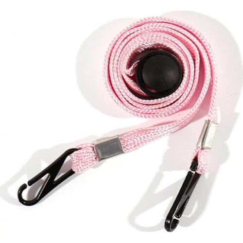 New 3pcs Black Adjustable Chin Strap Safety Wind Hat Retainer Cap Cord Accessories For Outdoor Fishing