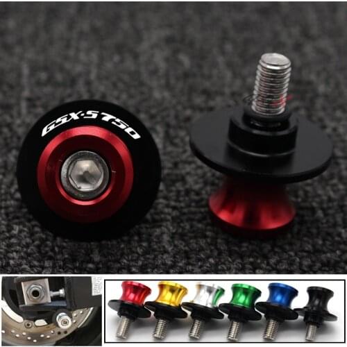 Motorcycle Accessories CNC Aluminum M8 Swingarm Spools Slider Stand Screw For Suzuki GSX S750 GSX-S750 2011-2018