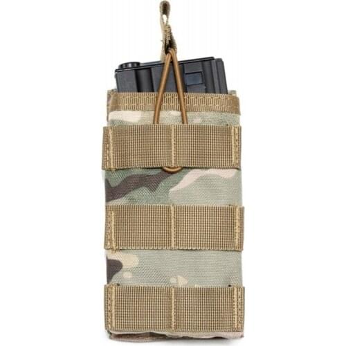 Hunting Airsoft Accessories Molle Tactical Military AR15 M4 5.56 Single Magazine Pouch Open Top Cartridge Army Vest Pouch Pocket