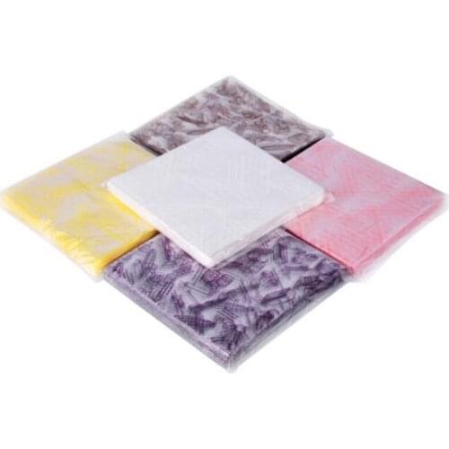 500pcs Cake Wrapper Bread Packaging Packing Paper Food Grade Plastic Sheet Cellophane Dessert Baking Tool