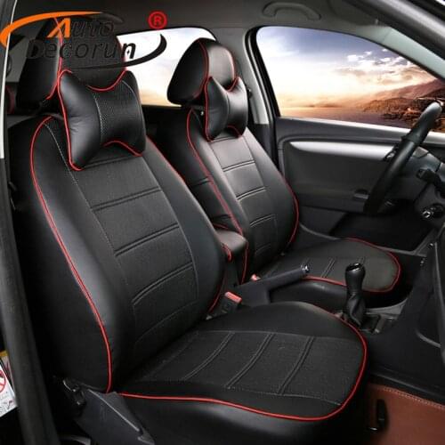 PVC Leather Seat Supports for Mitsubishi Pajero Sport 2019 Accessories Auto Seat Cover Sets Cars Seats Cushion Covers Protectors