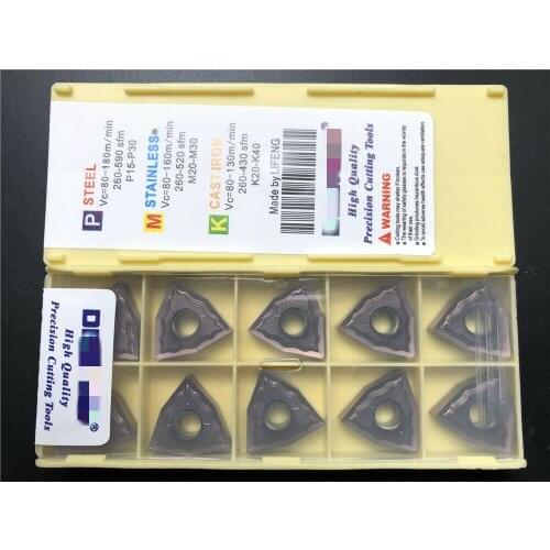 DESKAR 10pc WNMG080404-HA LF6018 WNMG431-HA FOR steel/stainless steel/cast iro