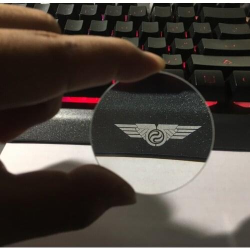 Double Convex Lens Diameter50mm Focal Length100mm Magnifying Glass Sight Stage LED Light Physics Optical Glass Lens Convex Lens