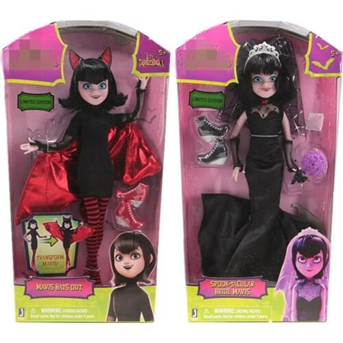 Limited Edition Mavis&Johnny Spook Tacular Bride Mavis/Mavis Bats Out Action Figure Toy Anime Figures Dolls Gifts For Children