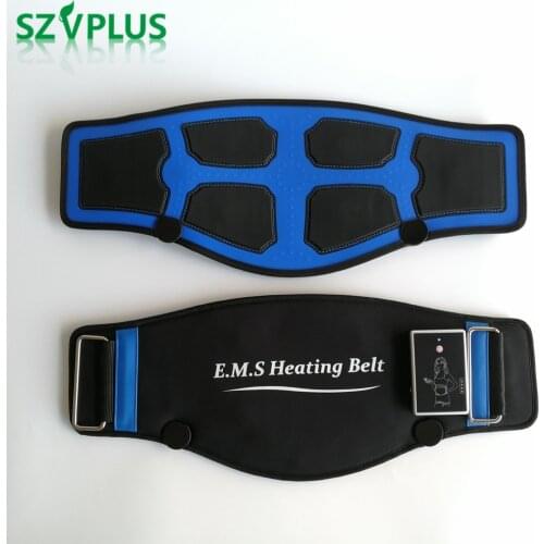 EMS Heating Belt Slimming Massage Electric Pulses EMS Trainer Muscle Stimulator Acupuncture Tens Physiotherapy Myostimulator