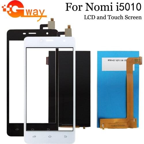 FSTGWAY For Nomi i5010 LCD Display and Touch Screen 100% tested Screen Digitizer Assembly Repair Parts