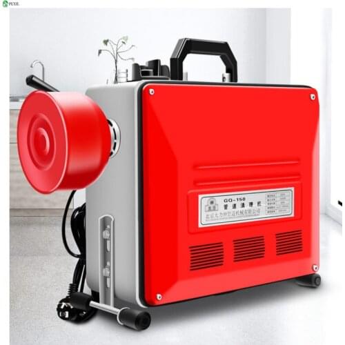 GQ150 professional pipe dredging machine sewer dredging machine electric professional sewer dredging tool
