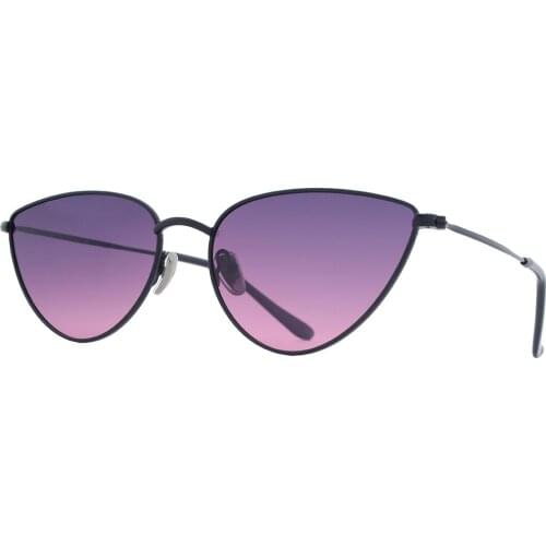 CLAES Nice Black Polarized Metal Sunglasses