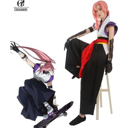 ROLECOS SK8 the Infinity Cosplay Costumes Kaoru Sakurayashiki Anime SK8 Cosplay Outfit Uniform Halloween Carnival Costume