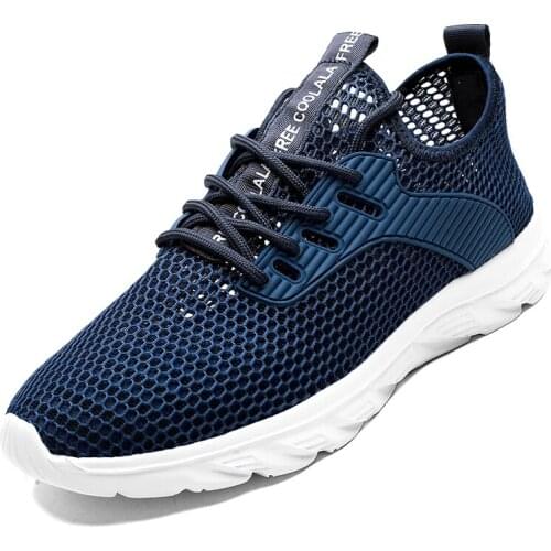 Men Classical Running Shoes Air Mesh Breathable Antiskid Sneakers Casual Outdoor Sports Shoes 2021 New Brand Designer 39-46