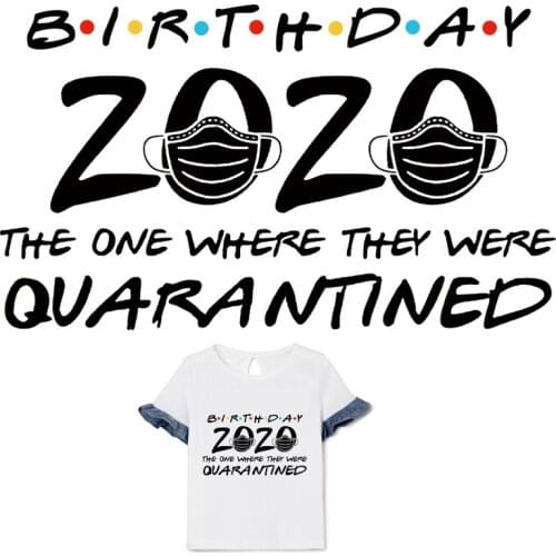 THE NEW 2020 Newborn Clothes Iron On Patch Set T-shirt Coat Bag Stickers Non-Toxic Washable Diy Heat Transfer Vinyl Patch