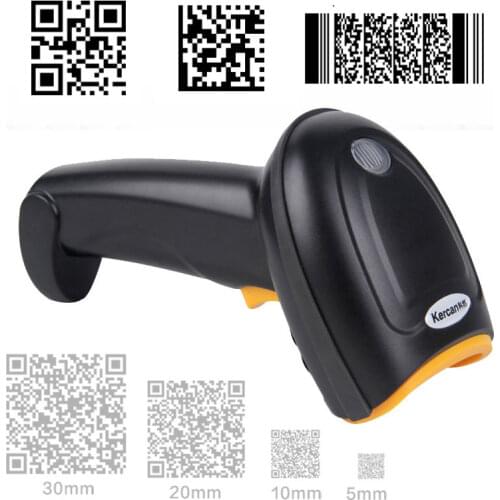 Kercan CCD Wired USB 2D/QR/PDF417/Data Matrix Barcode Scanner CCD Bar Code Reader KR-230