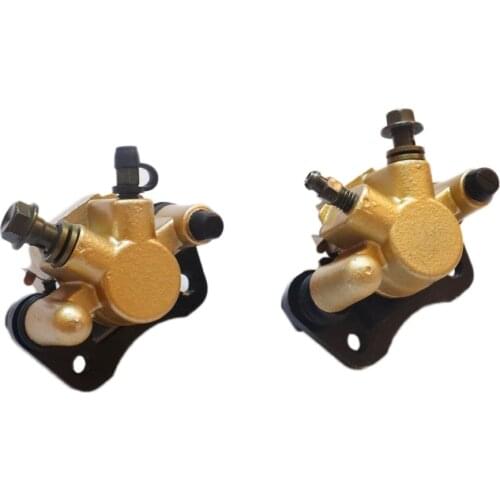 Left / Right ATV Brake Pump for 4 Wheel ATV Motorcycle Accessories M10 50mm Front Brake Calipers Under The Pump Disc Brake