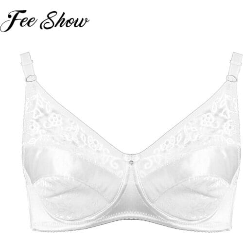 34/75D-42/95D Special Pocket Bra to Hold Fake Boobs Silicone Breast Forms for Men Women Crossdressers Mastectomy Pocket Bra