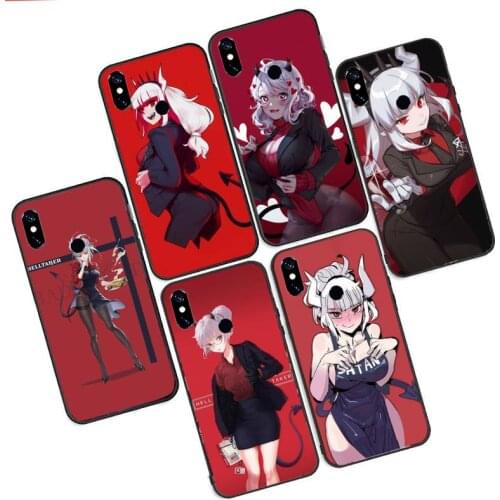Cartoon helltaker Phone Case For Samsung Galaxy note 10 9 J4 J5 J6 J7 J8 a6 a31 a750 2016 2017 2018 Prime Pro plus Neo duo