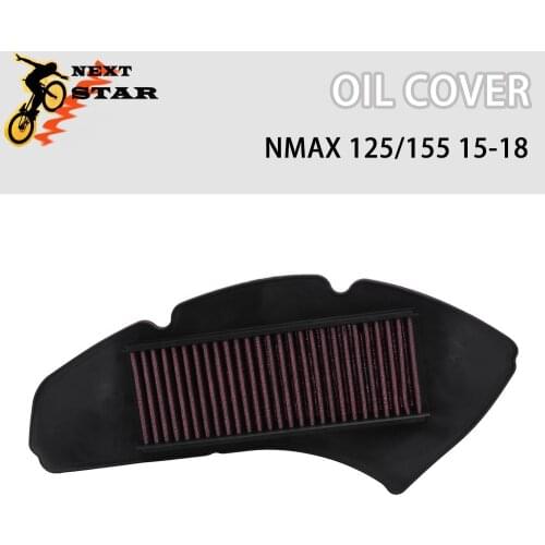 For Yamaha NMAX 125 155 NMAX125 NMAX155 N-MAX 2015 2016-2018 Motorcycle Engin Protection Air Cleaner Filter Element Replacement