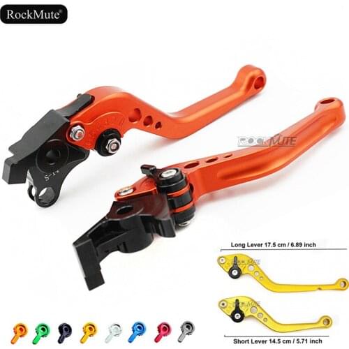 Motorcycle Adjustable Brake clutch lever Short Long For SUZUKI GZ 125/250 MARAUDER 1998-2000, VL125 INTRUDER 2000-2007