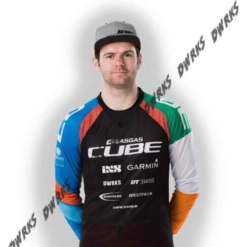Men mtb Motocross jersey Cycling shirt downhill jersey off road Mountain BMX Sweatshirts Long sleeve jersey cycling team