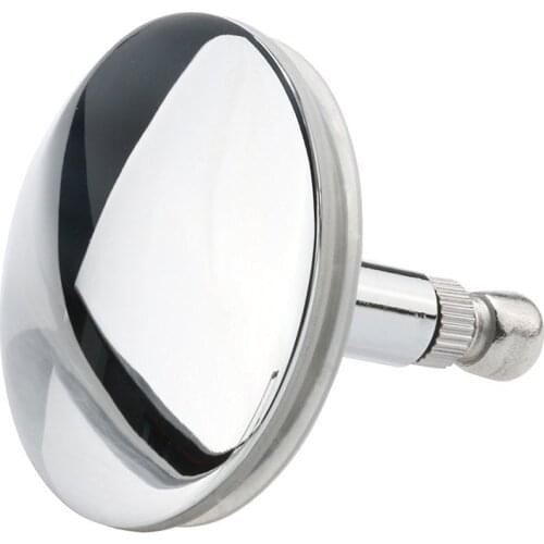 New Chrome Bathtub Basin Drain Stopper Plug Bathroom Bath Plug Bathtub Drain Silver