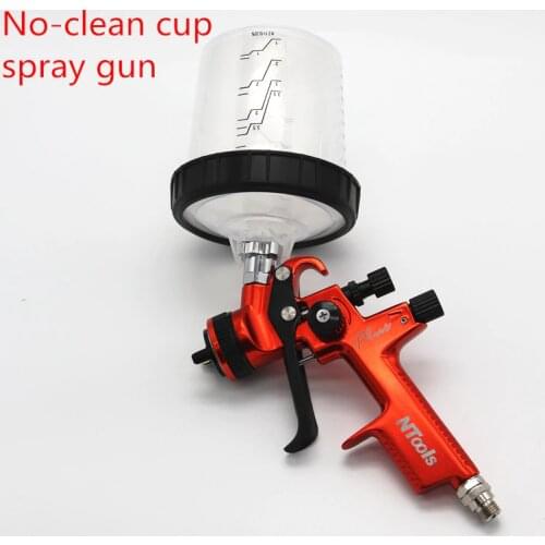 2020 New Style With No-clean Cup Limited Edition 5000B HVLP Spray Gun-1.3 Nozzzle cup for Car,Porsche Design Painted Sprayer gun