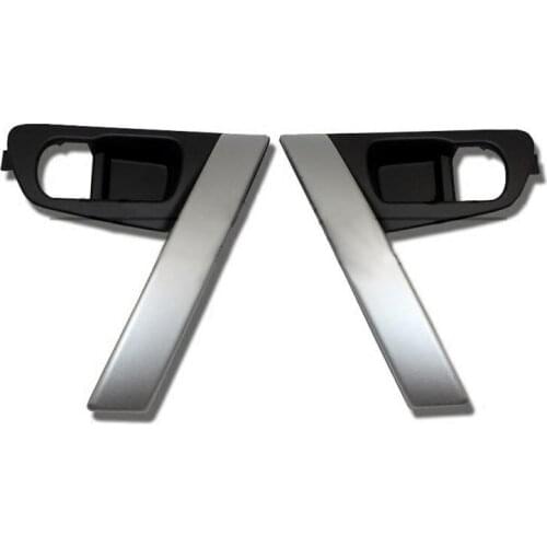 Car Door Handle Base Internal Handle Silver Handle Cover for Nissan QASHQAI J10 2007 2008 2009 2010 2011 2012 2013 2014