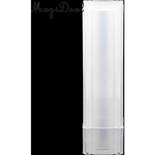 Plastic Coins Collections Tube Capsule Box Holder Case Storage 19mm Coin Box Accessories