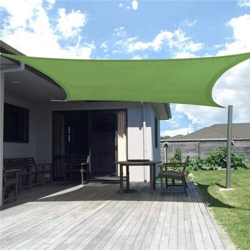 Rectangle Sun Shade Sail Canopy Awning Fabric Cloth Screen UV Block Anti-UV Heavy Duty Commercial Grade Outdoor Patio Carport