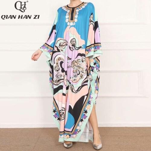 Модные вязаные платья Qian Han Zi China At AliExpress